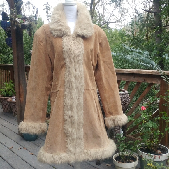 Wilsons Leather | Jackets & Coats | Vintage Wilsons Boho Suede 販売新販売 vintage jacket fur leather suede レザージャケット